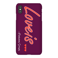 Loveis...iPhone XS Max Case (Purple)