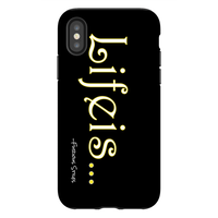 Lifeis...iPhone X Case (Version 2)