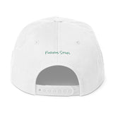 Lifeis...Snapback Hat [5 Panel, White]